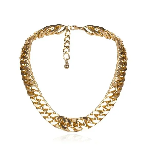 Cuban Style Men's choker chain. - Picture 2 of 2